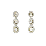 Load image into Gallery viewer, Blingy White Polki Diamond Necklace Set