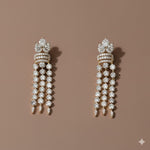 Load image into Gallery viewer, Sparkling Triple-Strand Diamond-Style Jewelry Set